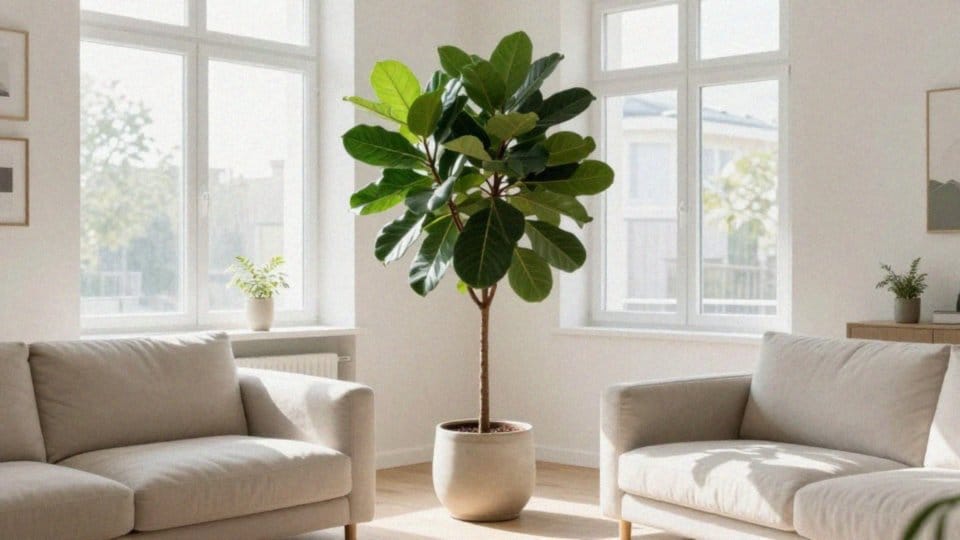 Jakie korzyści daje duży Ficus elastica w domu?