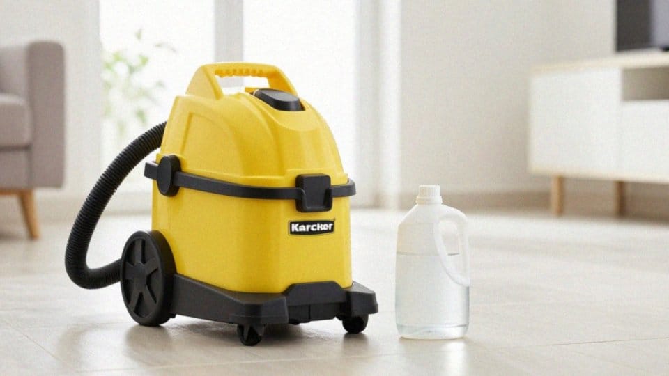 Jak krok po kroku używać odkurzacza piorącego Karcher?