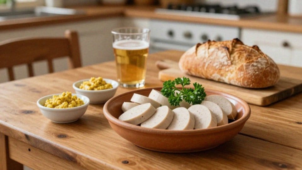 Jak podawać i doprawiać mrożoną białą kiełbasę?