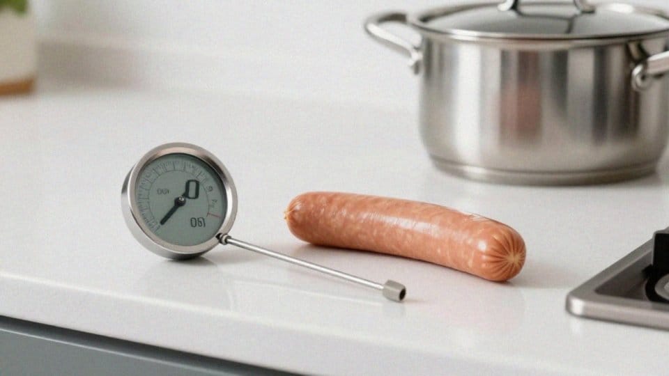 Jak długo i w jakiej temperaturze parzyć kiełbasę?