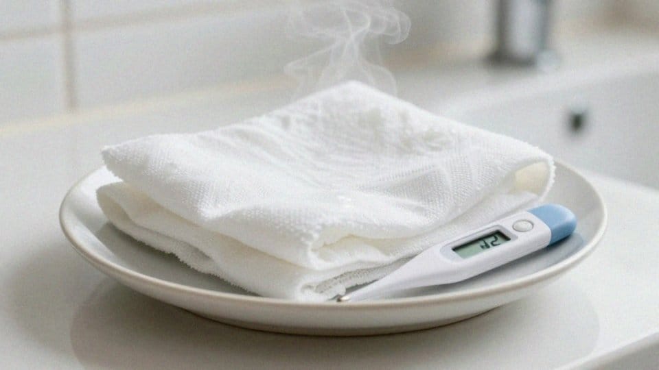 Jaka temperatura i jak długo trzymać okład?