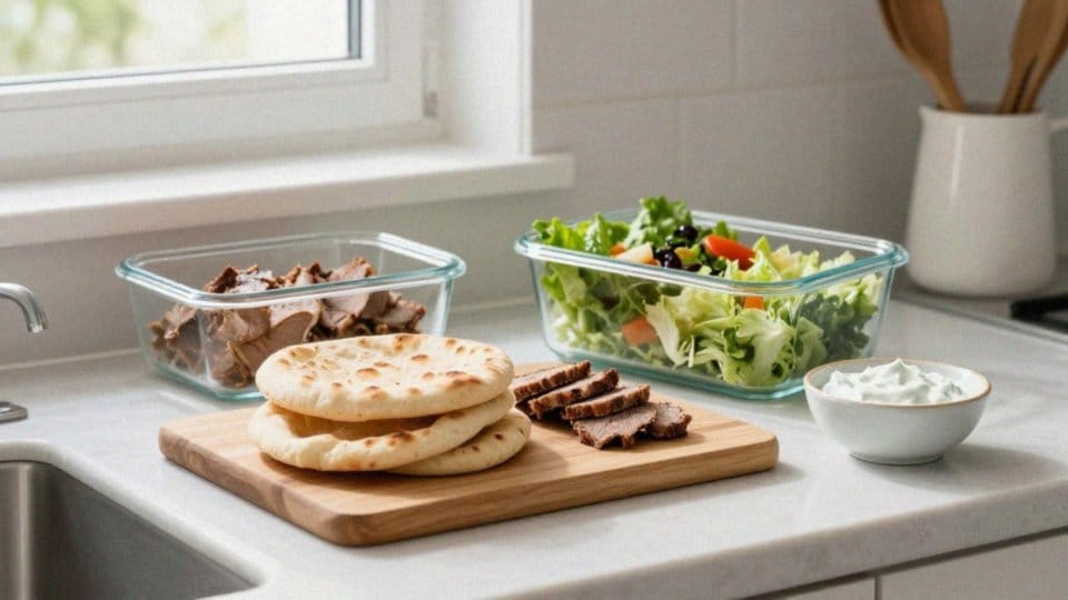 Jak przechowywać i podgrzewać gyros w picie?