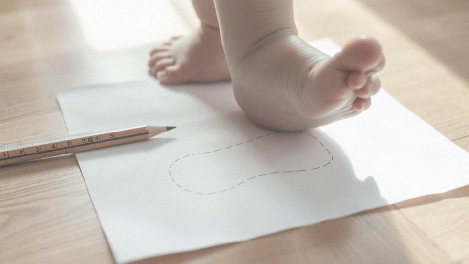 Jak zmierzyć stopę dziecka w celu doboru odpowiedniego rozmiaru?
