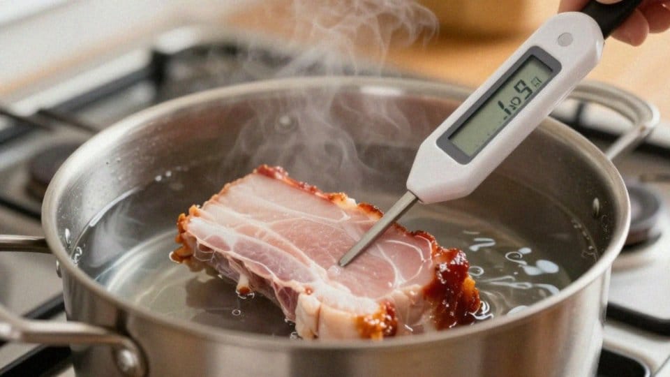 Jaka temperatura parzenia polędwiczki po wędzeniu jest najlepsza?