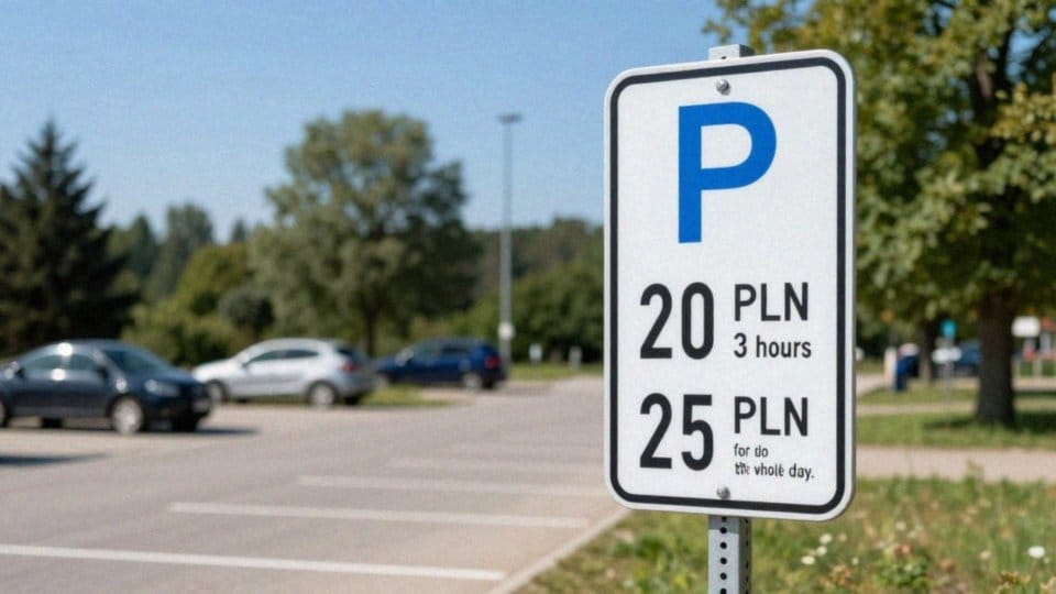 Jak wyglądają opłaty parkingowe Zalewu Sosina?