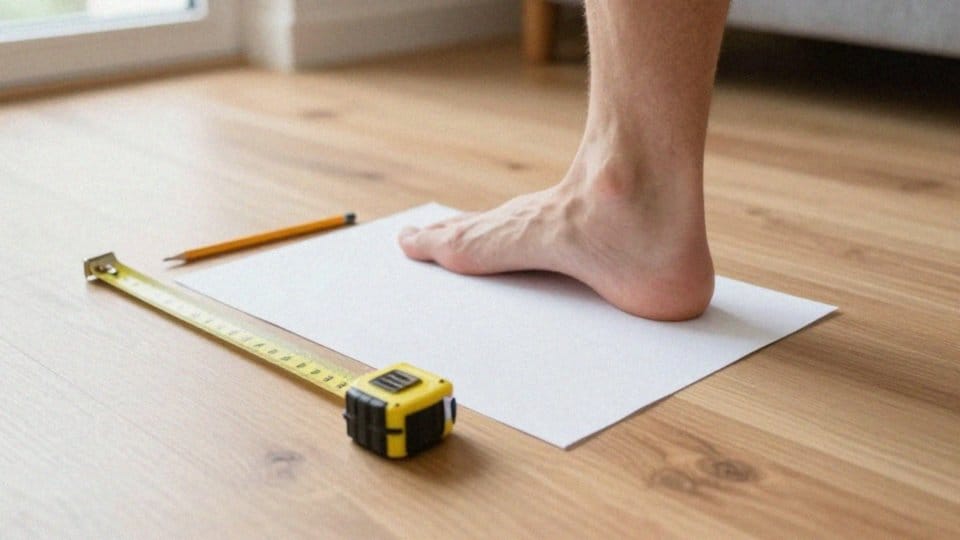 Jak zmierzyć stopę i sprawdzić rozmiar?