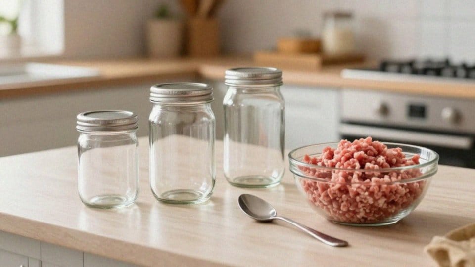 Jak prawidłowo napełniać i ubijać masę w słoikach?