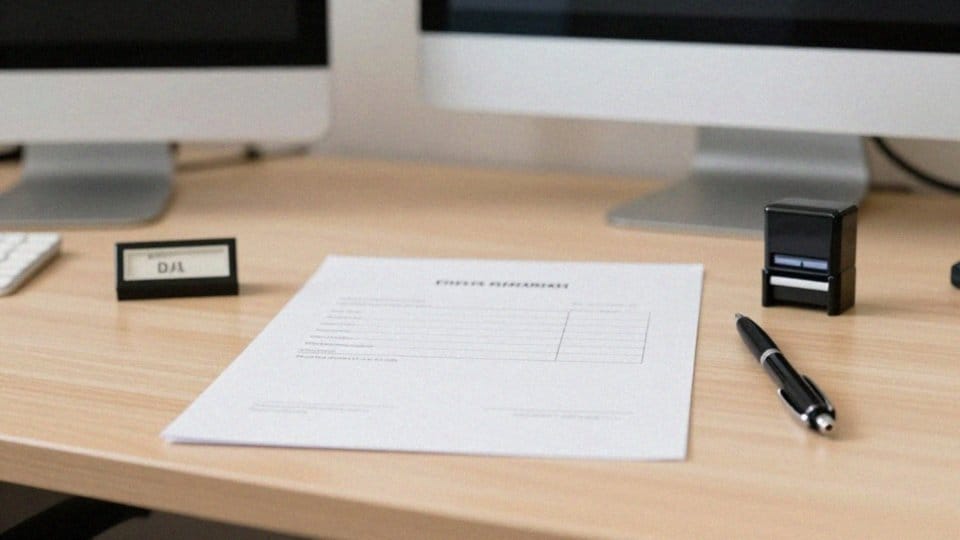 Gdzie i jak nanosić opis na fakturze?