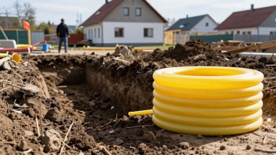 Jak ustalić minimalną głębokość przyłącza na działce?