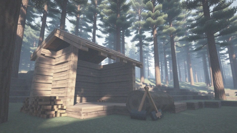 Jak zbudować drewniany dom w Minecraft?