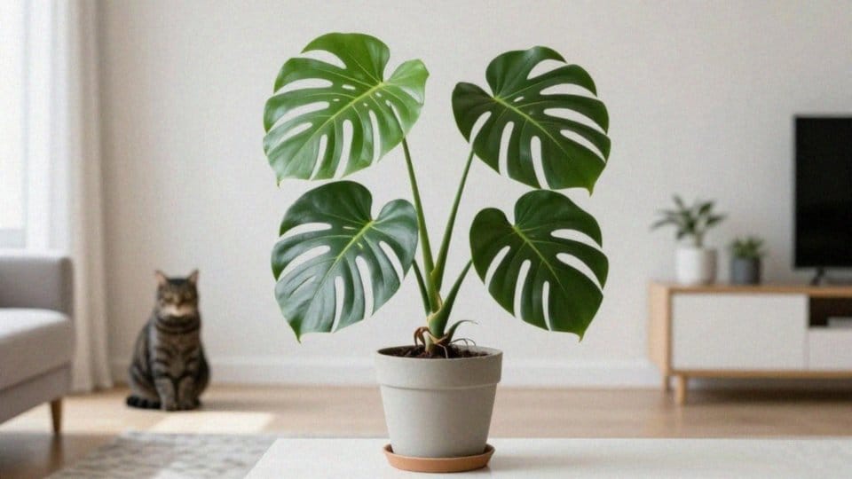 Czy monstera truje koty?
