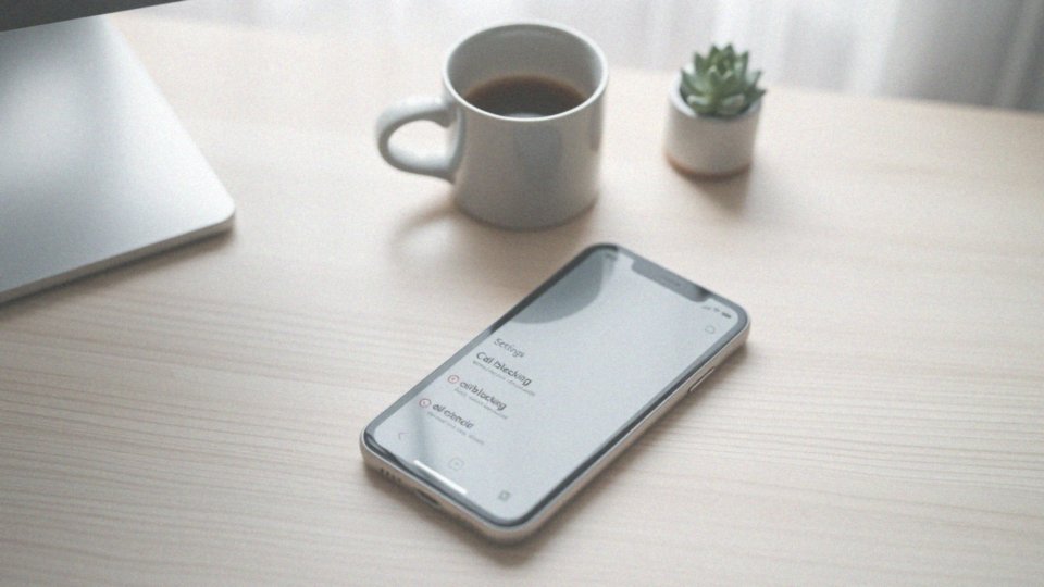 Jakie ustawienia telefonu pozwalają na blokowanie połączeń z numerów zastrzeżonych?