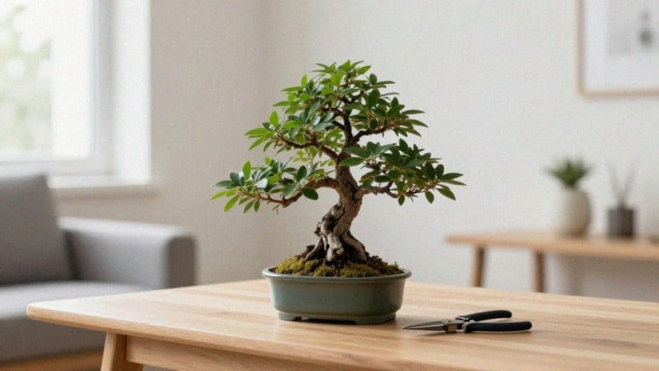 Jak wykonać cięcie formujące fikusa bonsai?