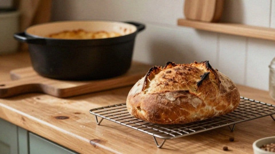 Jaka temperatura i czas pieczenia chleba?