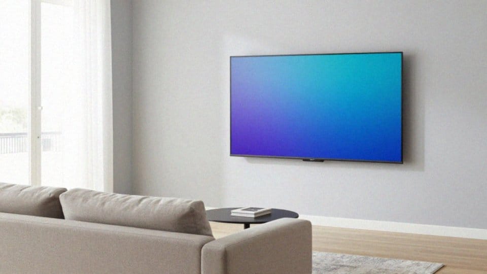 Jaka odległość oglądania dla telewizora 42 cali?