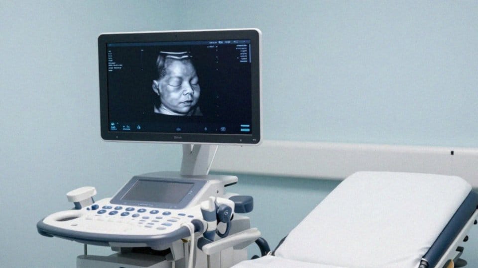 Jak wygląda płód na USG połówkowym?