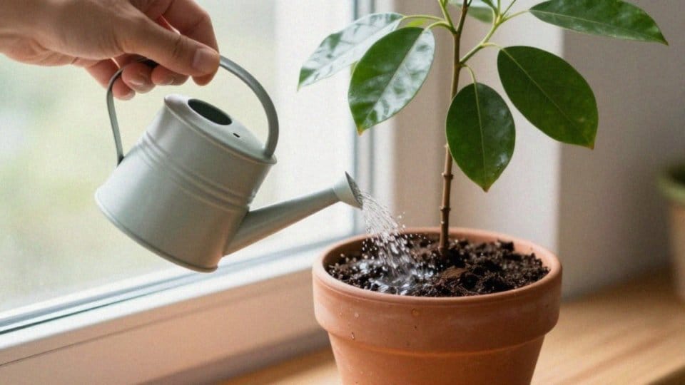 Jak często i w jaki sposób podlewać fikusa?