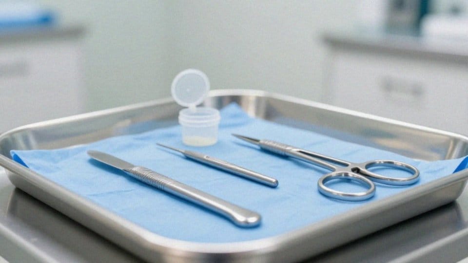 Jakie metody usuwania znamion dają materiał do badania?