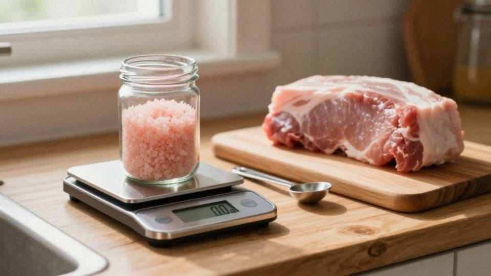 Ile soli peklowej na 1 kg mięsa?