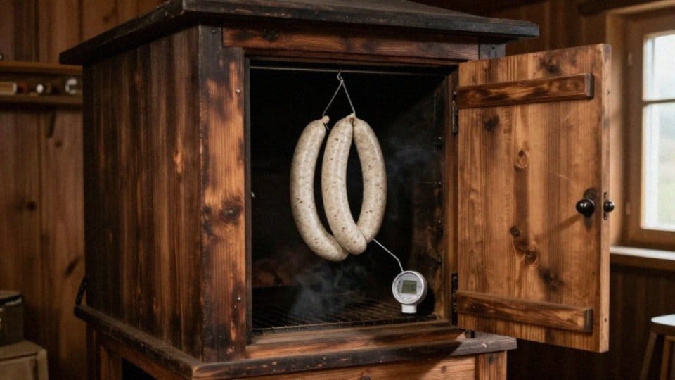 Jaka temperatura i czas wędzenia białej kiełbasy?