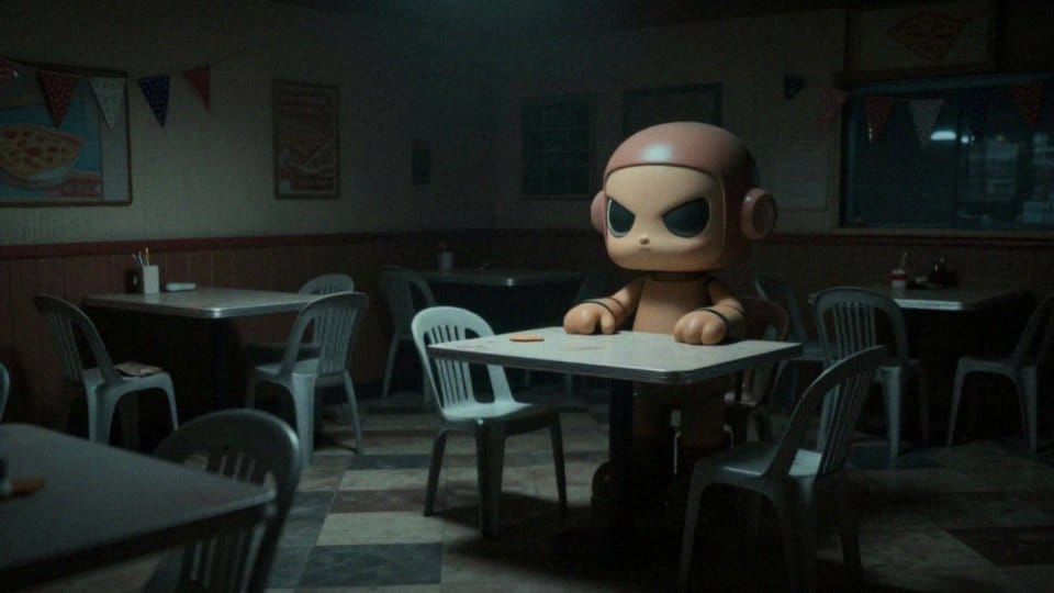 Jak film wyjaśnia opętanie animatroników?