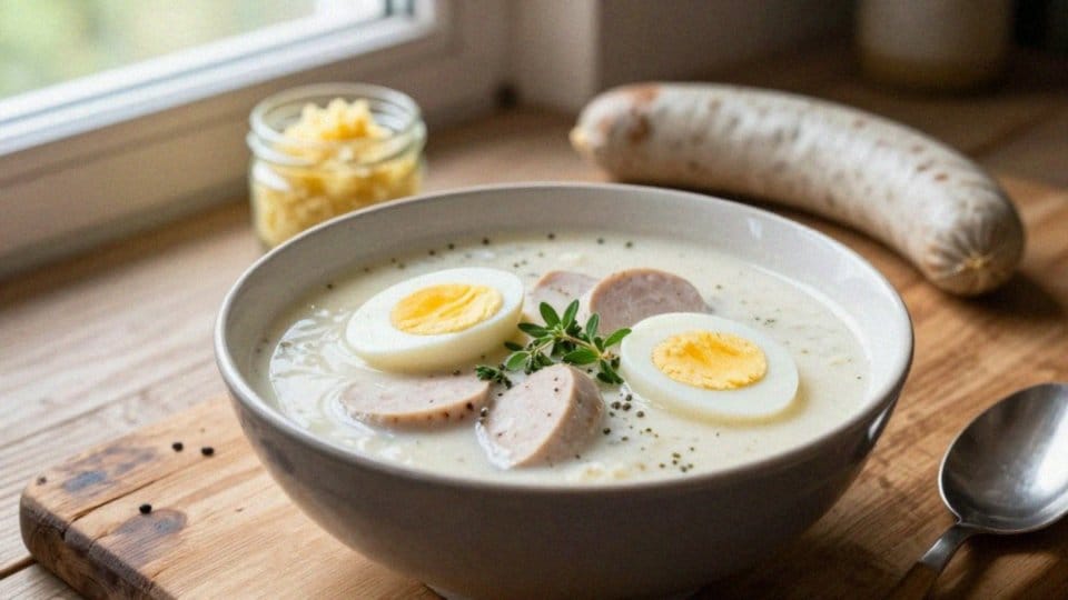 Jak przygotować żurek z białą kiełbasą?