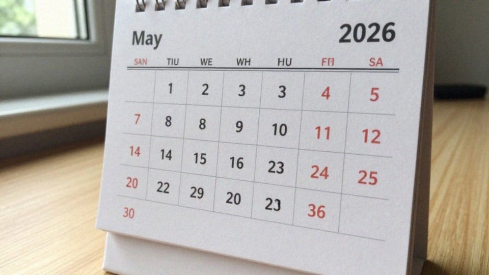 Które dni majówki 2026 są ustawowo wolne?