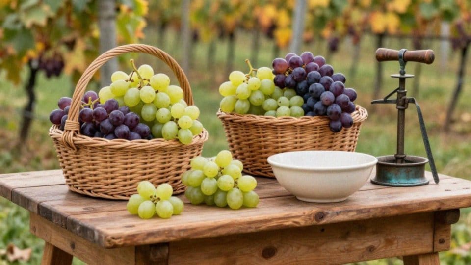 Jak przygotować winogrona i jakie odmiany wybrać?