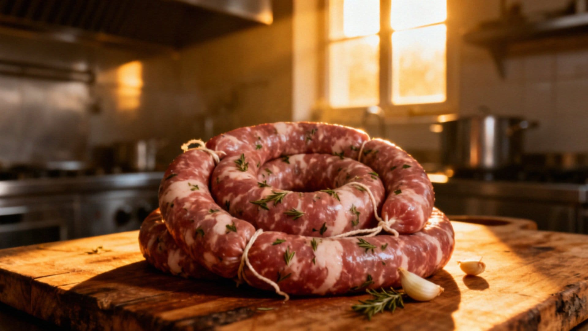Kiełbasa wieprzowa surowa — smak, produkcja i przechowywanie
