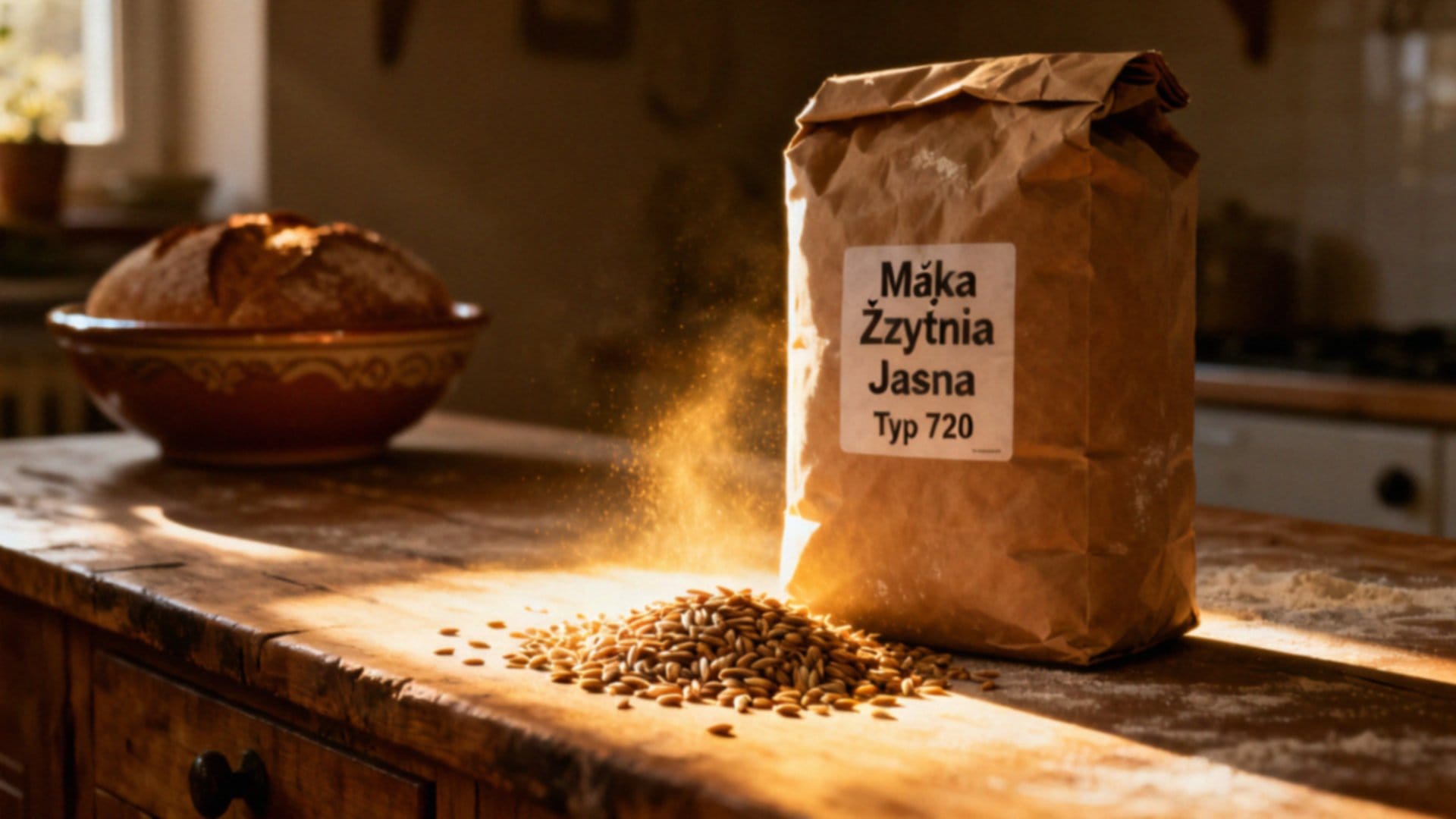 Mąka żytnia jasna (typ 720) — właściwości, zastosowanie i przepisy