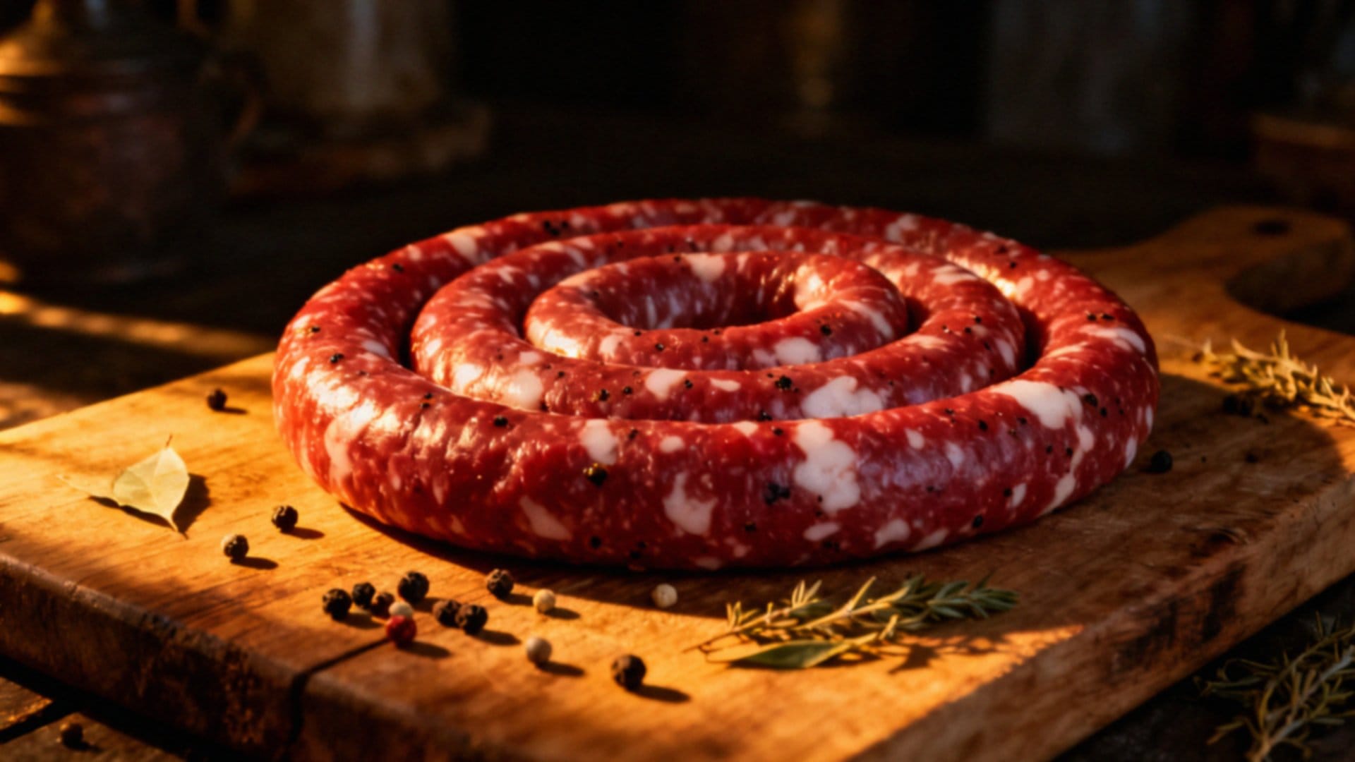 Polska surowa kiełbasa — smak, jakość i sposób podania